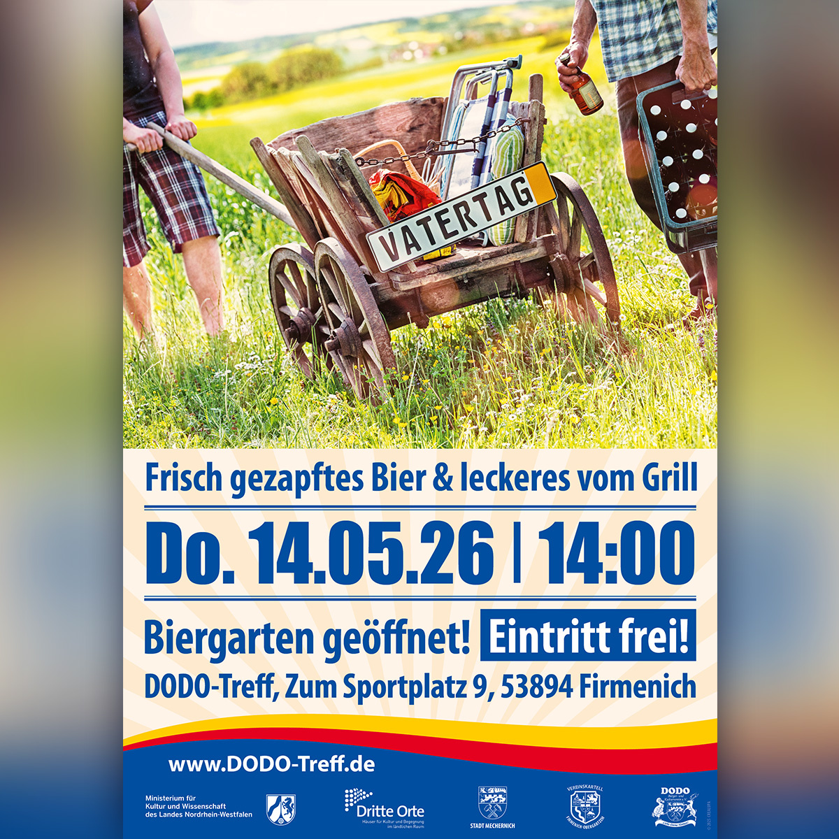 Vatertag im DODO-Treff mit Biergarten